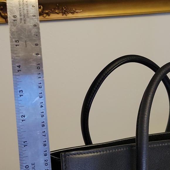 Celine Phantome Dune Black Leather Bag - Picture 11 of 17